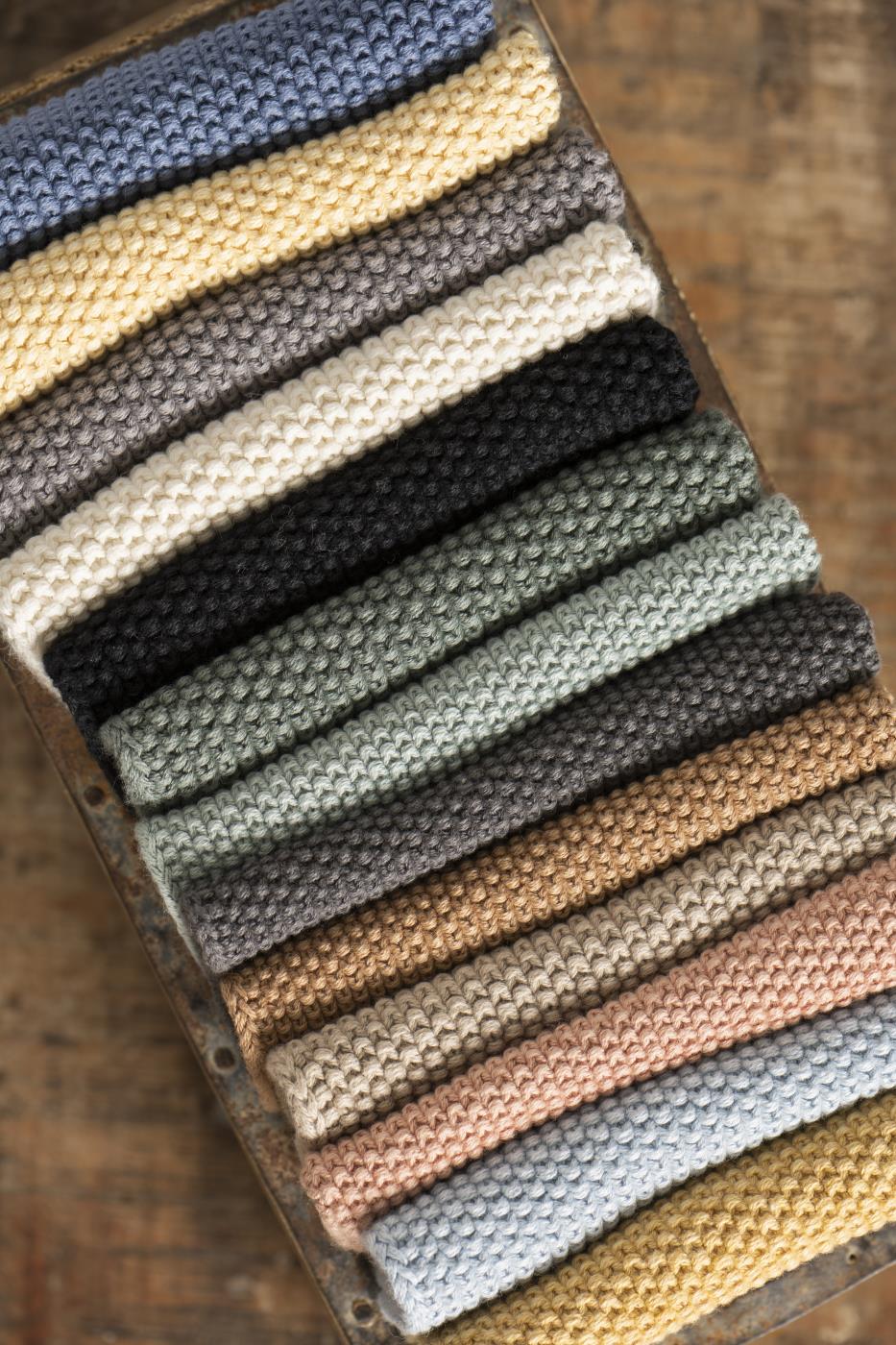 IB Laursen Spültuch schwarz 25x25 cm Mynthe