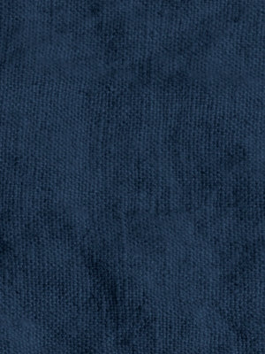 Lovely Linen Tischläufer 47x150 cm Midnight Blue Blau vorgew.