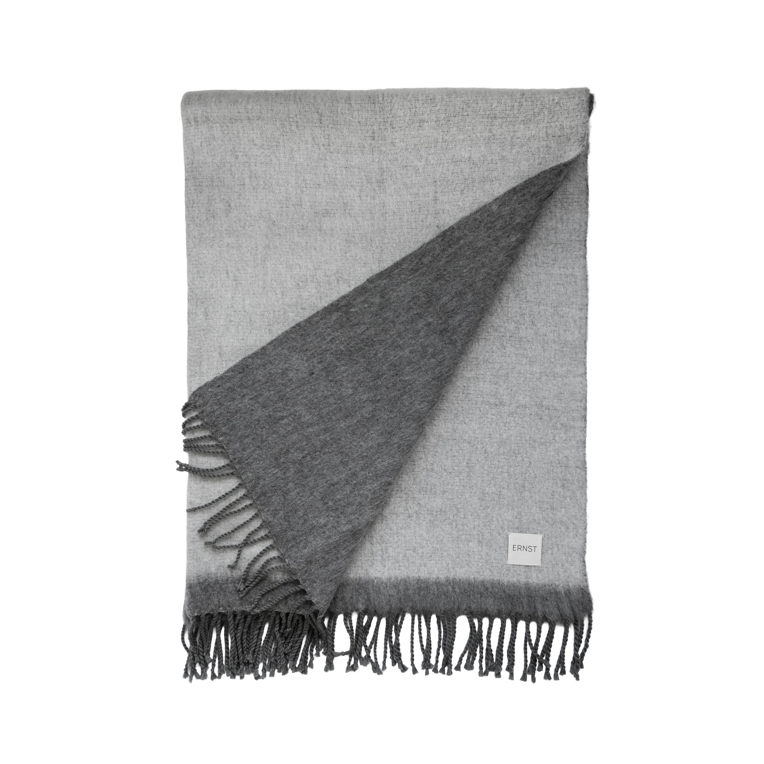 Ernst Decke Plaid grau 130x170 cm