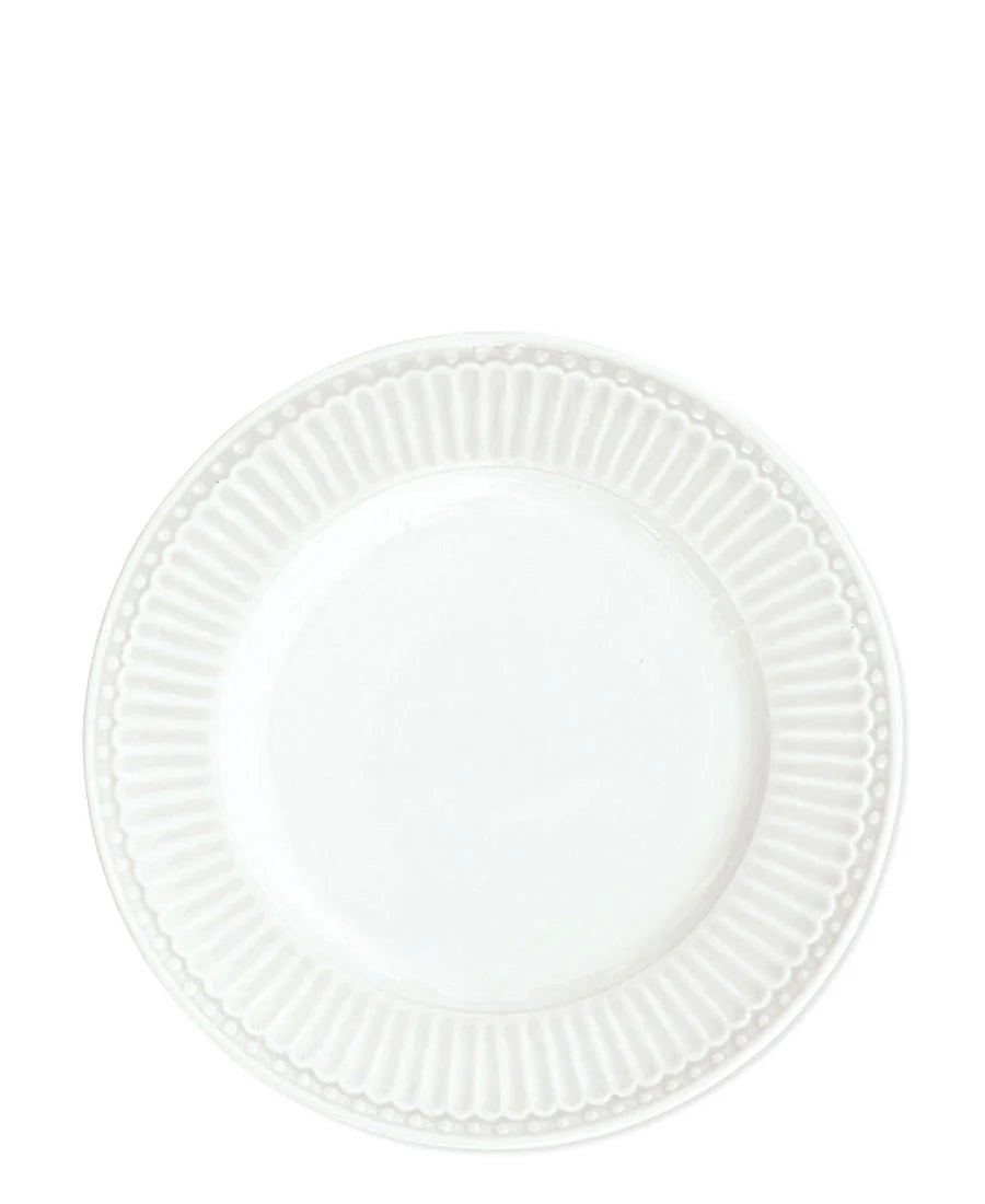 GreenGate Teller weiß 17,5 cm Frühstücksteller Steingut Alice