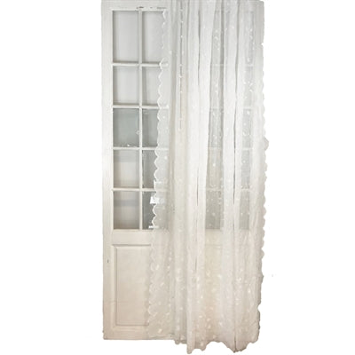 Van Deurs Gardine 200x250 cm Millefleur Creme Offwhite