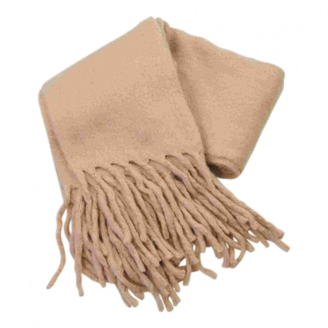 Goround Decke Plaid 130 x 170 Champagne Pfirsisch Orange