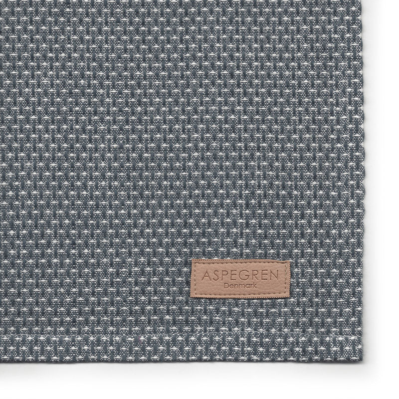 Aspegren Geschirrtücher Waffle 2er Set dark grey