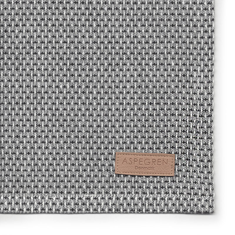Aspegren Geschirrtücher Waffle 2er Set dark grey