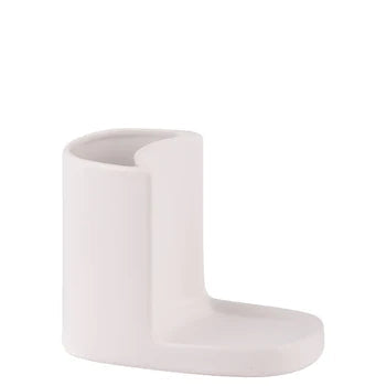 Plint Spülmittelhalter Utensilo Keramik Weiß