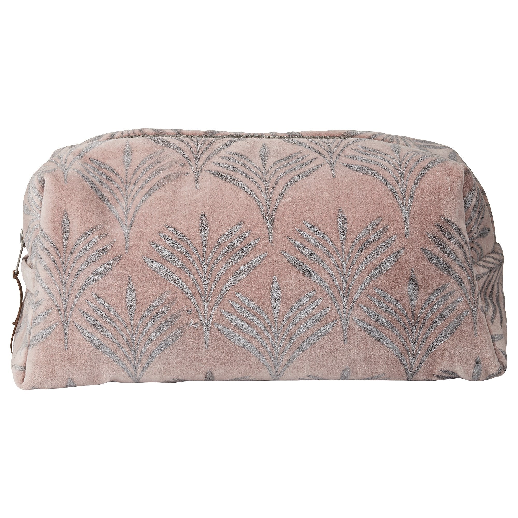 Lene Bjerre Rishia Kosmetiktasche Altrosa Silber 28 cm