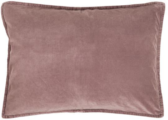 IB Laursen Kissen Velours 52 x 72 malva / altrosa