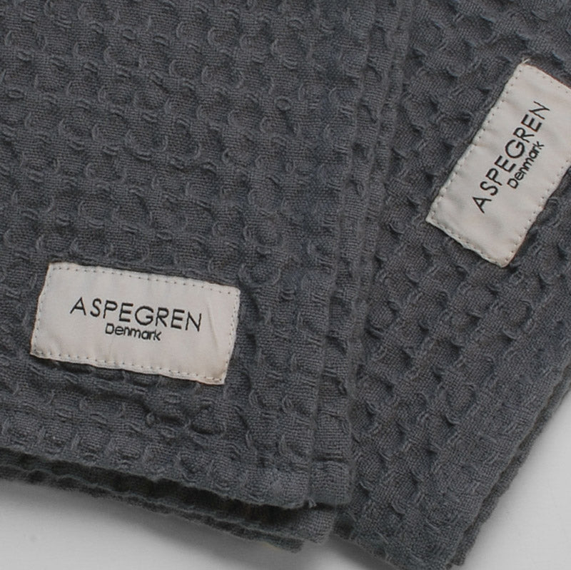 Aspegren Geschirrtuch North Öko dark gray dunkelgrau