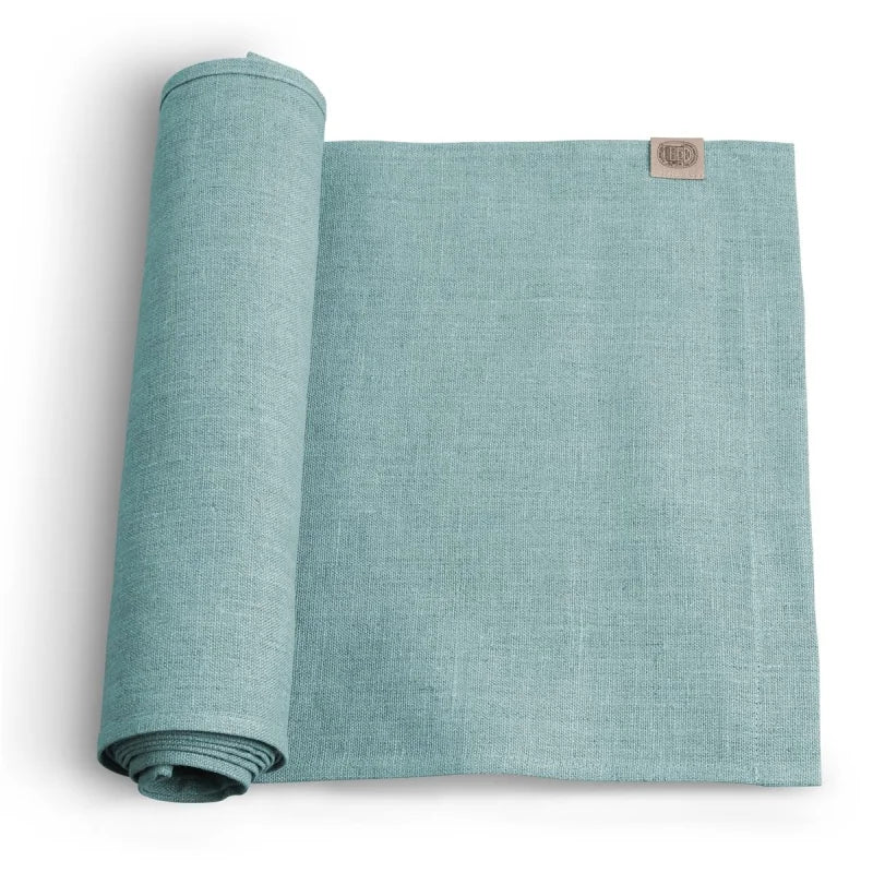 Lovely Linen Tischläufer 47x150 cm Classic Ice Blue türkis