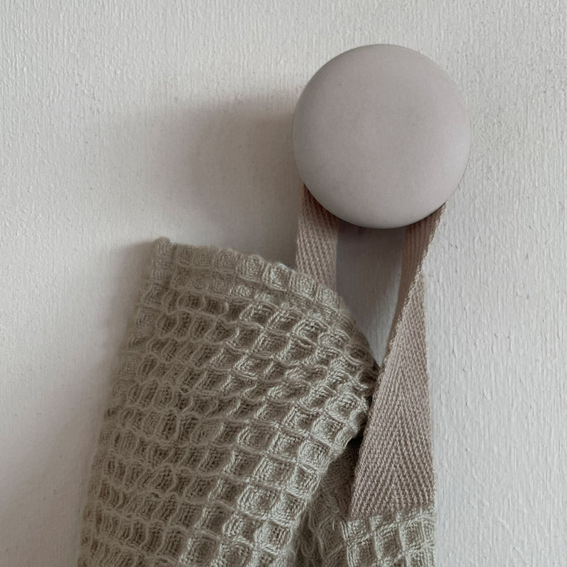 Aspegren Geschirrtuch North Öko silver gray grau