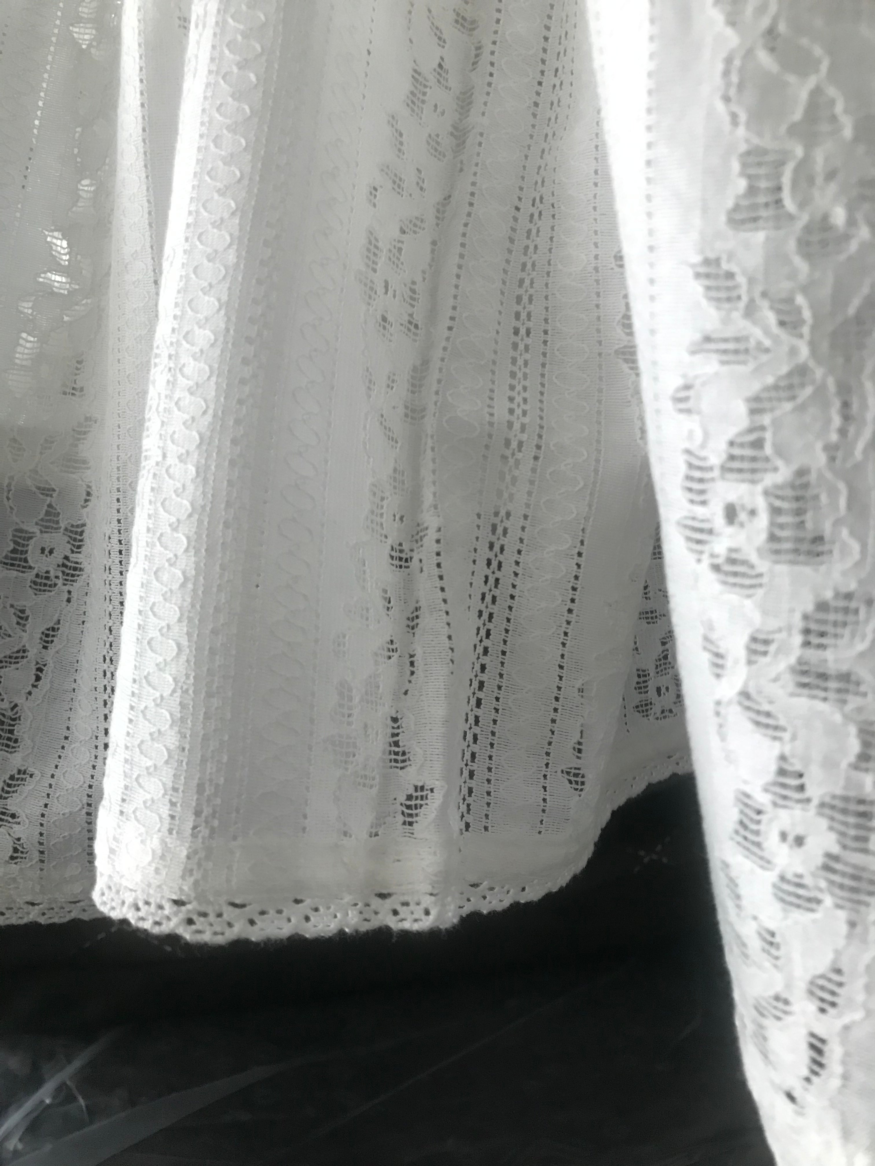 Femme Facon Kurzgardine Creme 140 x 50 cm Landhaus Dänemark
