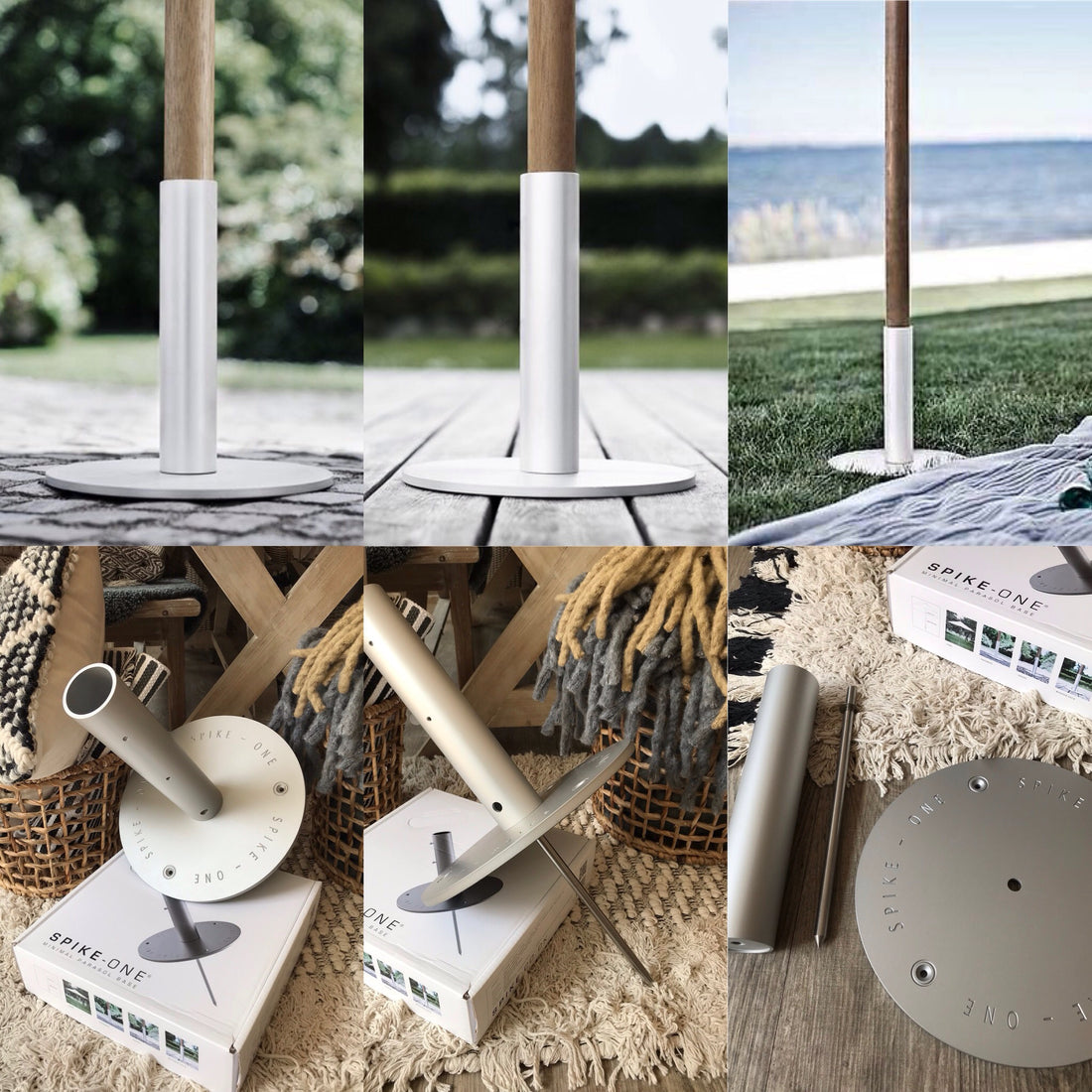 Spike & Co. Schirmständer Sonnenschirmständer variabel aufstellbar Dänemark