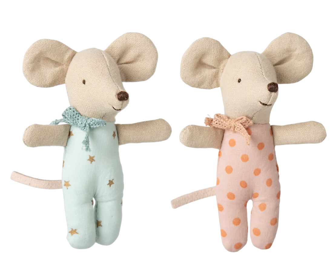 Maileg Baby Maus Zwillinge Twins Schachtel