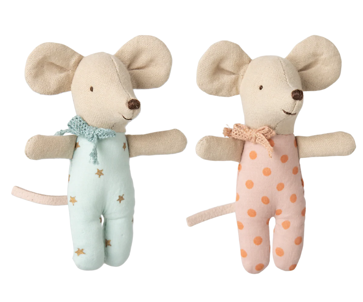 Maileg Baby Maus Zwillinge Twins Schachtel