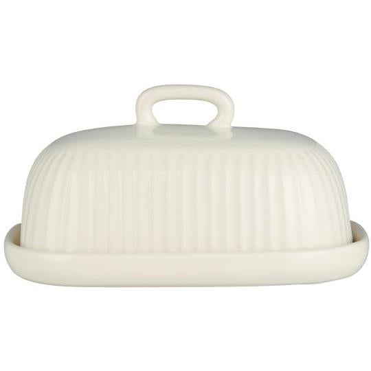 IB Laursen Butterdose Butter Cream Steingut 18,3 cm