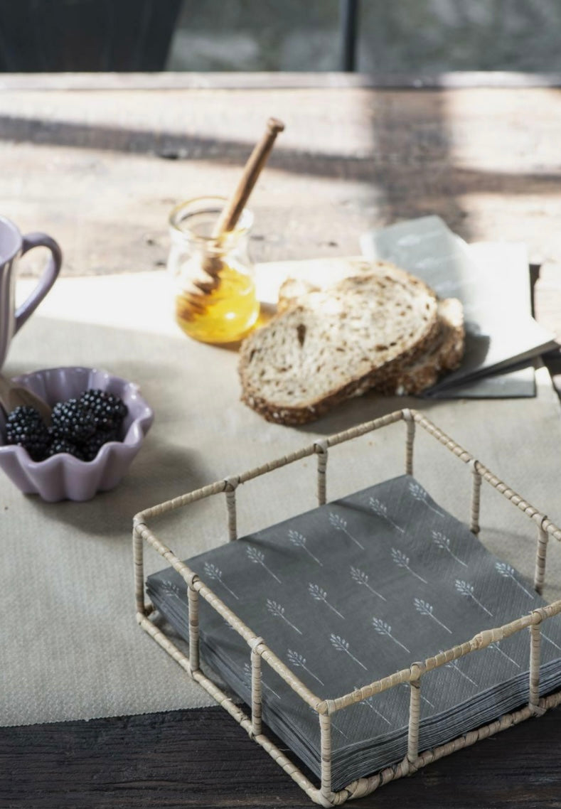 IB Laursen Serviettenhalter 18 x 18 cm Bambus