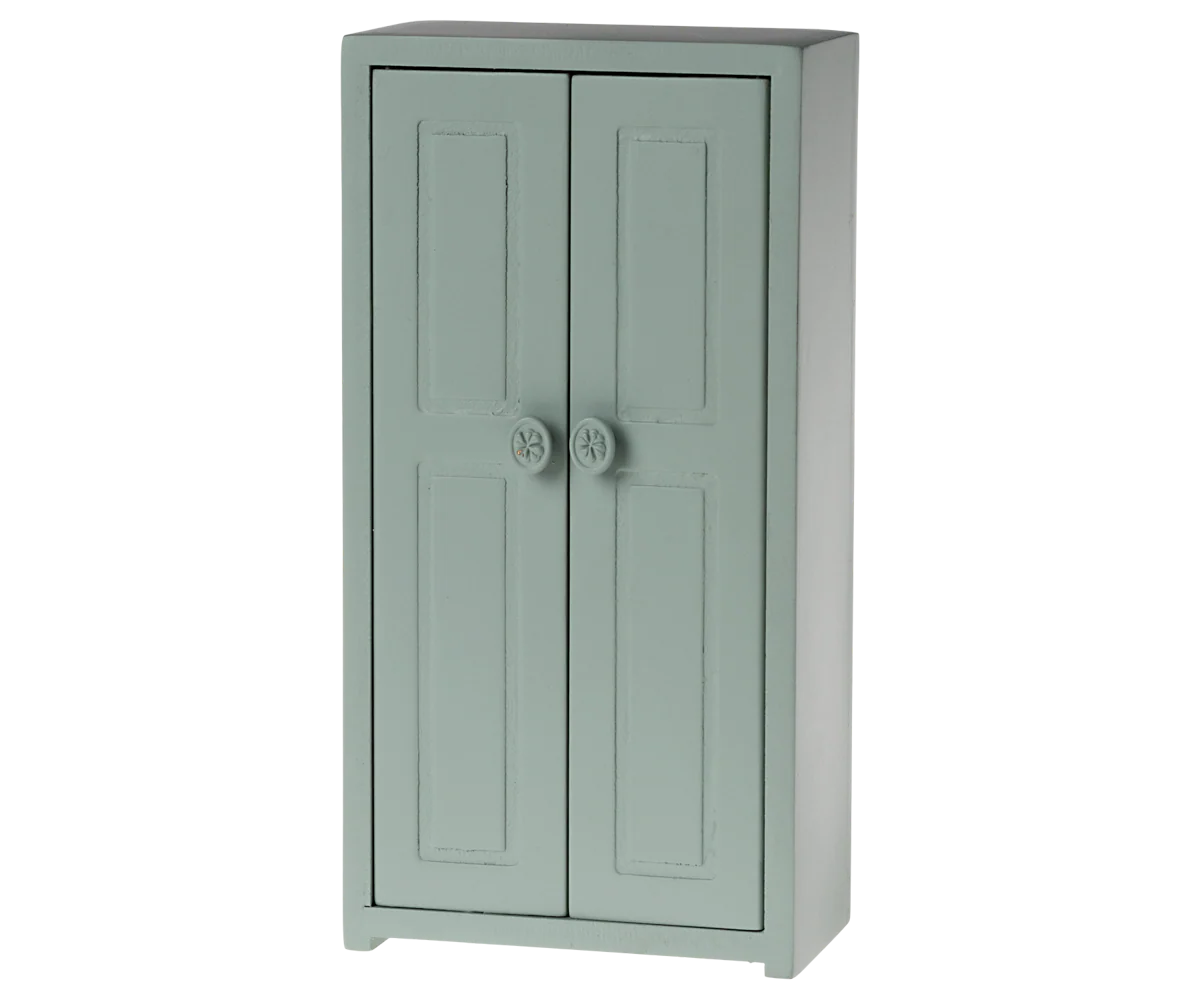 Maileg Kleiderschrank Maus Mint 14 cm