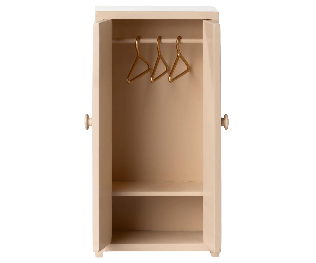 Maileg Kleiderschrank Maus Rosa 14 cm