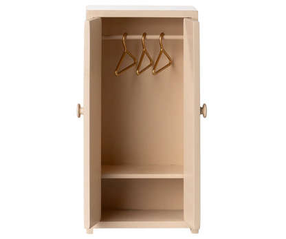 Maileg Kleiderschrank Maus Rosa 14 cm