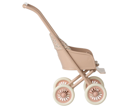 Maileg Puppenwagen Metall Rose 13 cm