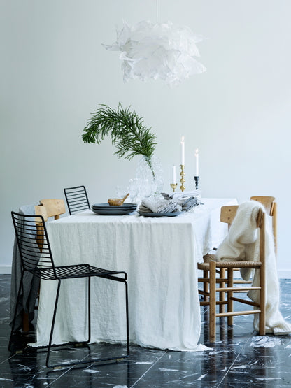 Lovely Linen Tischdecke Offwhite 145 x 300 cm Leinen