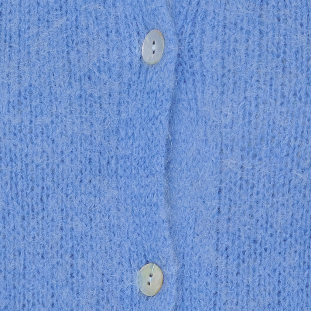 Marta du Chateau Strickjacke Himmelblau Blau L / XL
