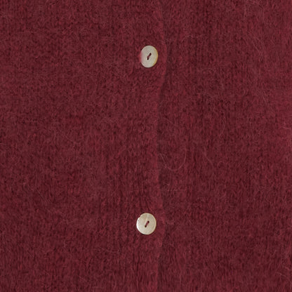 Marta du Chateau Strickjacke L/XL Bordeaux Weinrot