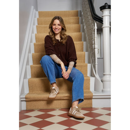 Marta du Chateau Strickjacke Choco Dunkelbraun L/XL