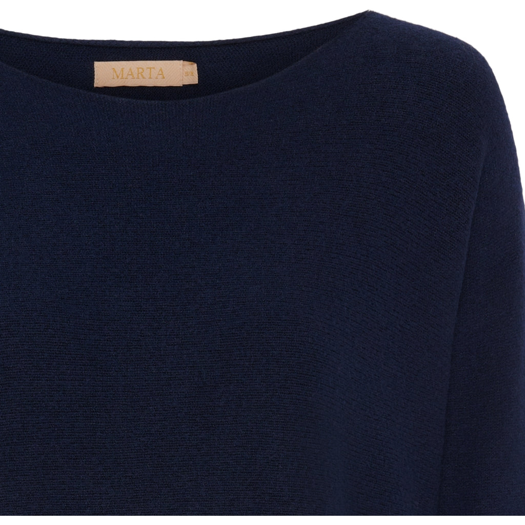 Marta Du Chateau Pullover L / XL Blau Dunkelblau