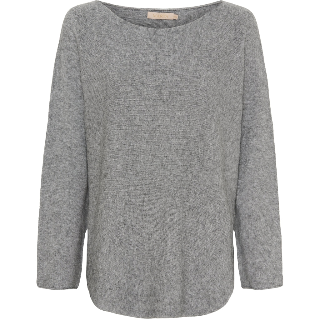 Marta Du Chateau Pullover S / M Mittelgrau Grau