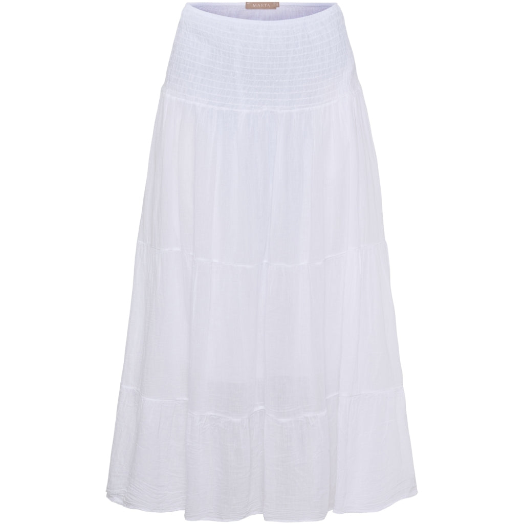 Marta du Chateau Rock Sommerrock Gr. 38-44 Weiß Bodenlang