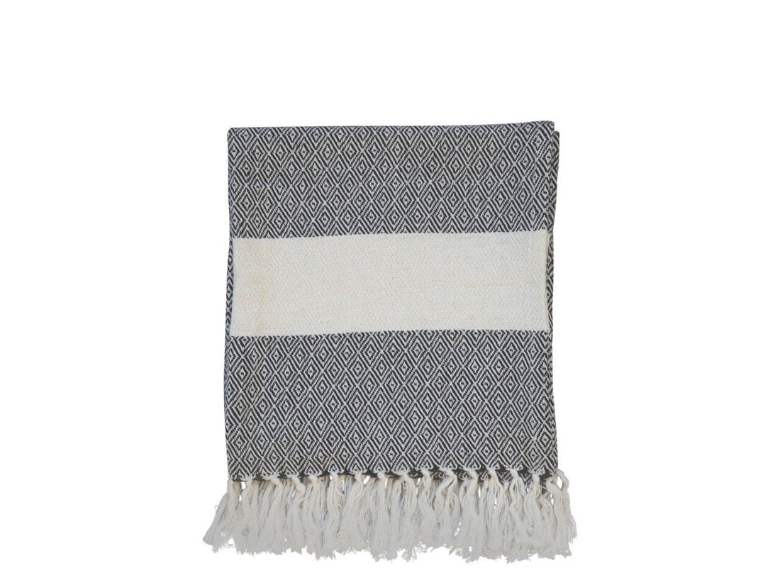 Chic Antique Eternel Strandtuch schwarz 180x90 cm