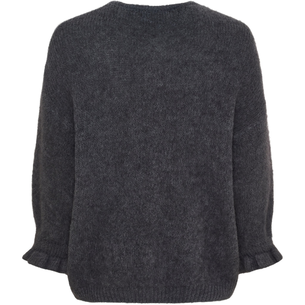 Marta du Chateau Strickjacke Grau Dunkelgrau S / M