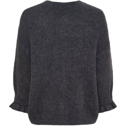 Marta du Chateau Strickjacke Grau Dunkelgrau S / M