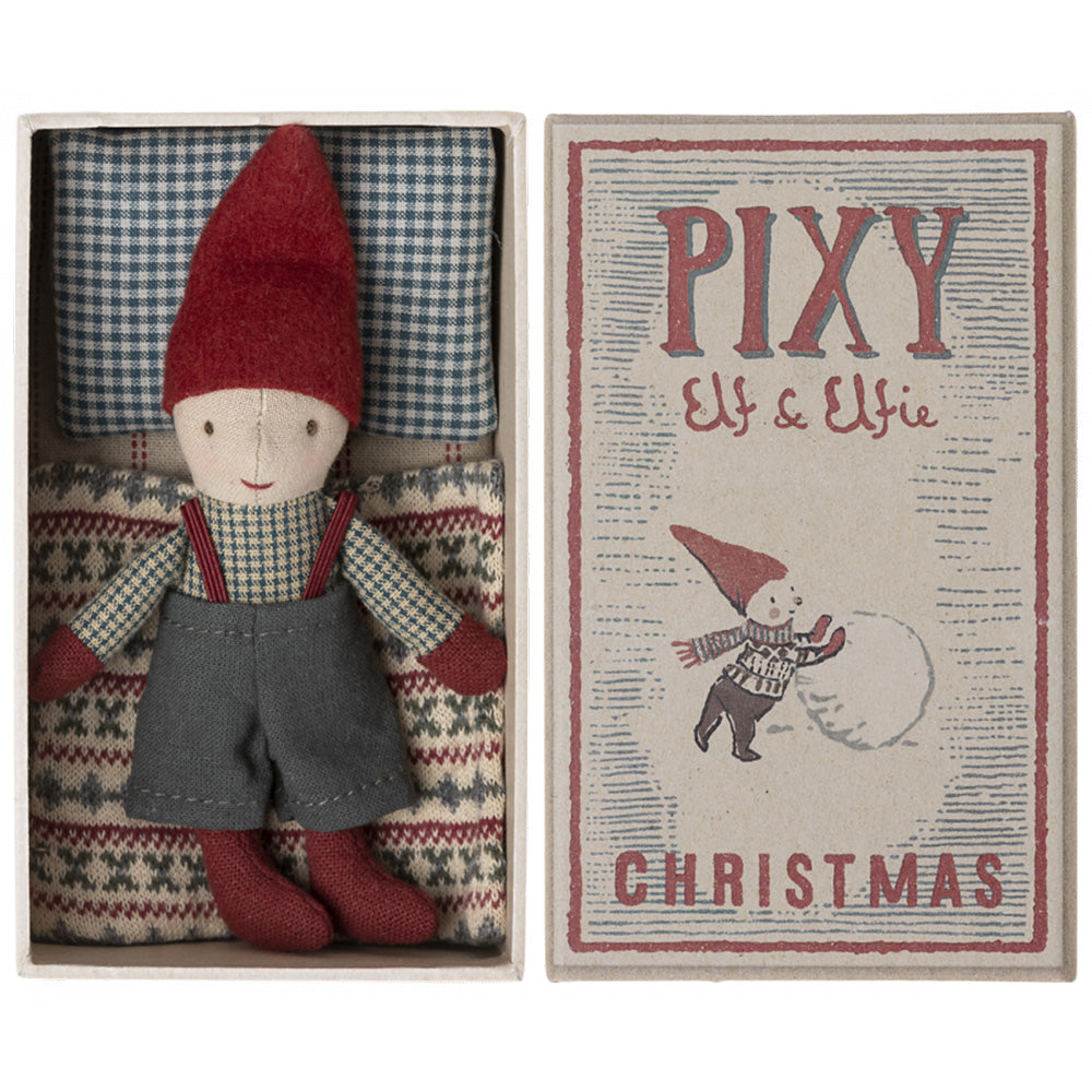 Maileg Pixy Elf Streichholzschachtel Wichtel Christmas