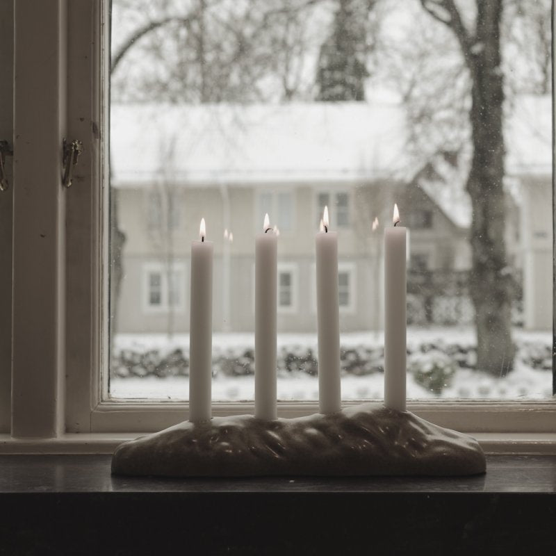 DBKD Kerzenhalter Base Candleholder braun 35 cm