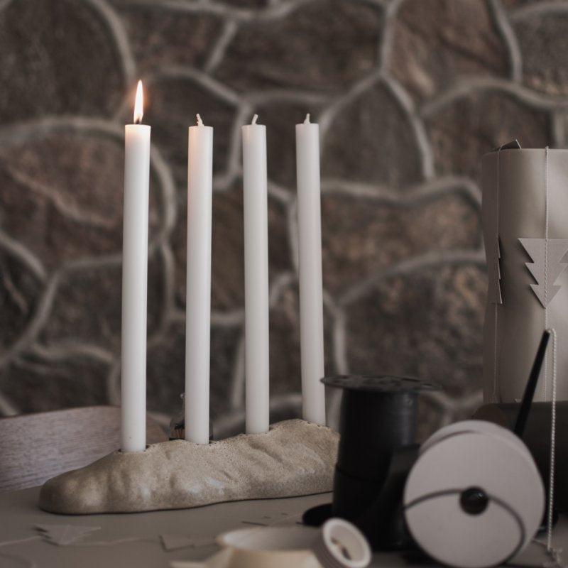 DBKD Kerzenhalter Base Candleholder braun 35 cm