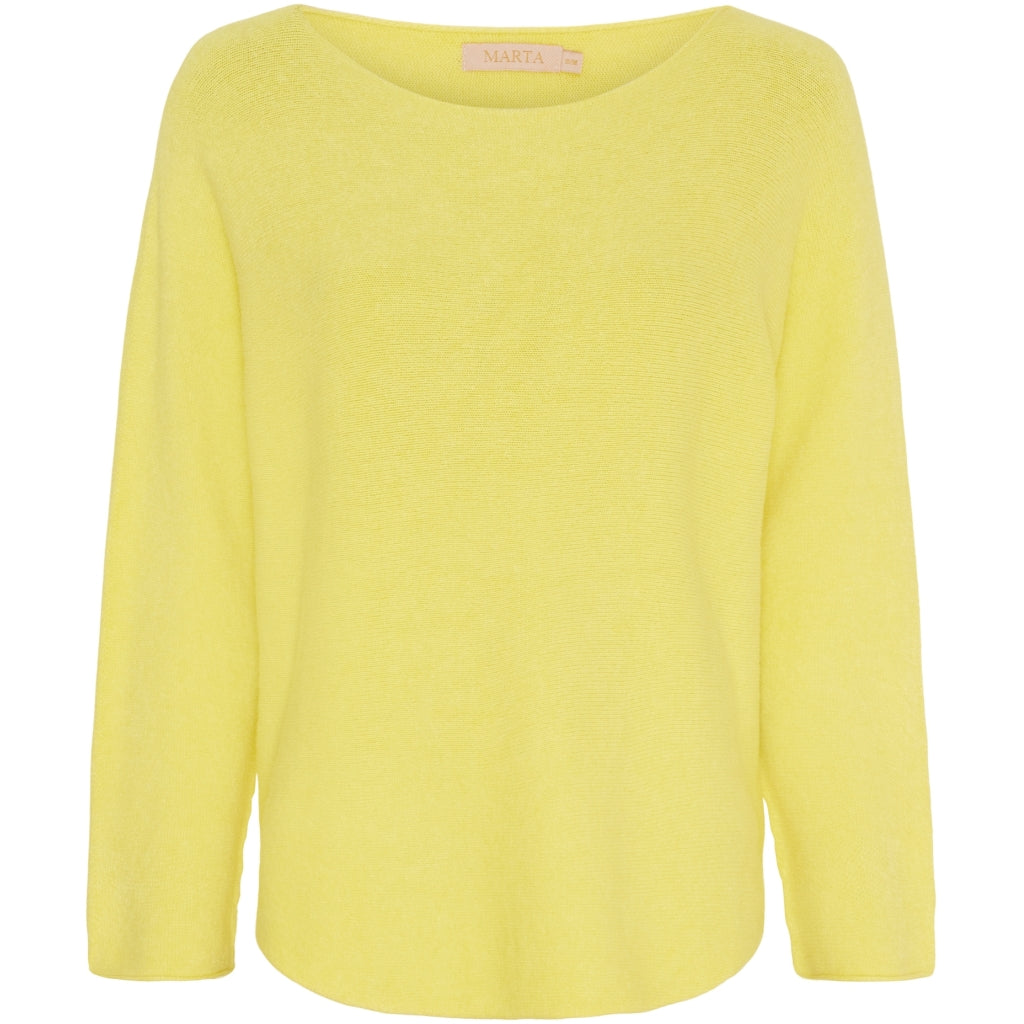 Marta Du Chateau Pulli Pullover Shirt S / M Gelb Sunshine