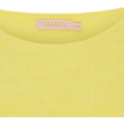 Marta Du Chateau Pulli Pullover Shirt S / M Gelb Sunshine