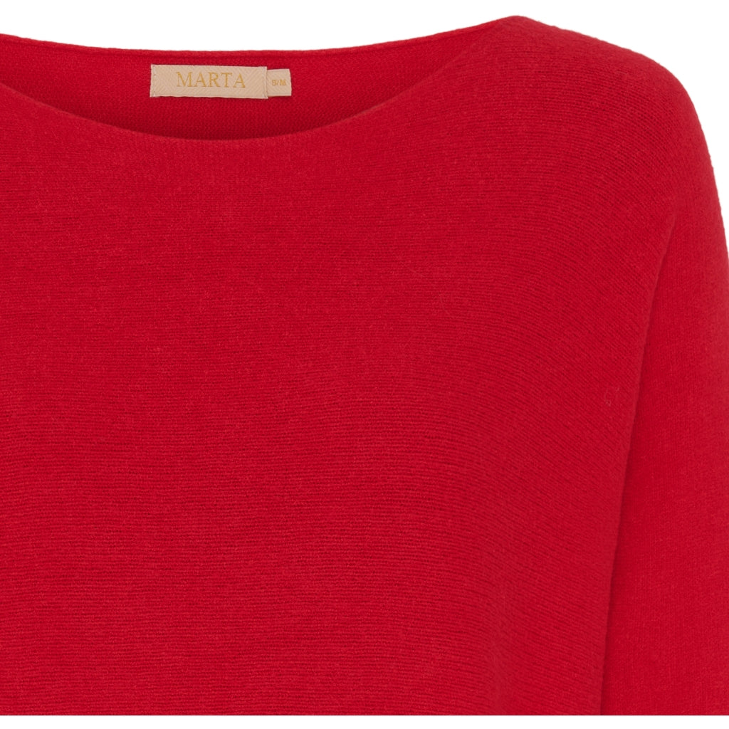 Marta Du Chateau Pulli Shirt Pullover S / M Rot