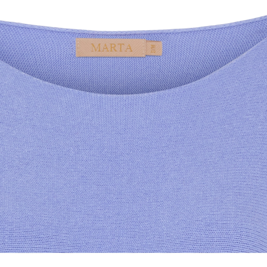 Marta Du Chateau Pullover Pulli Sommer Blau L/XL 40 - 44 Azur