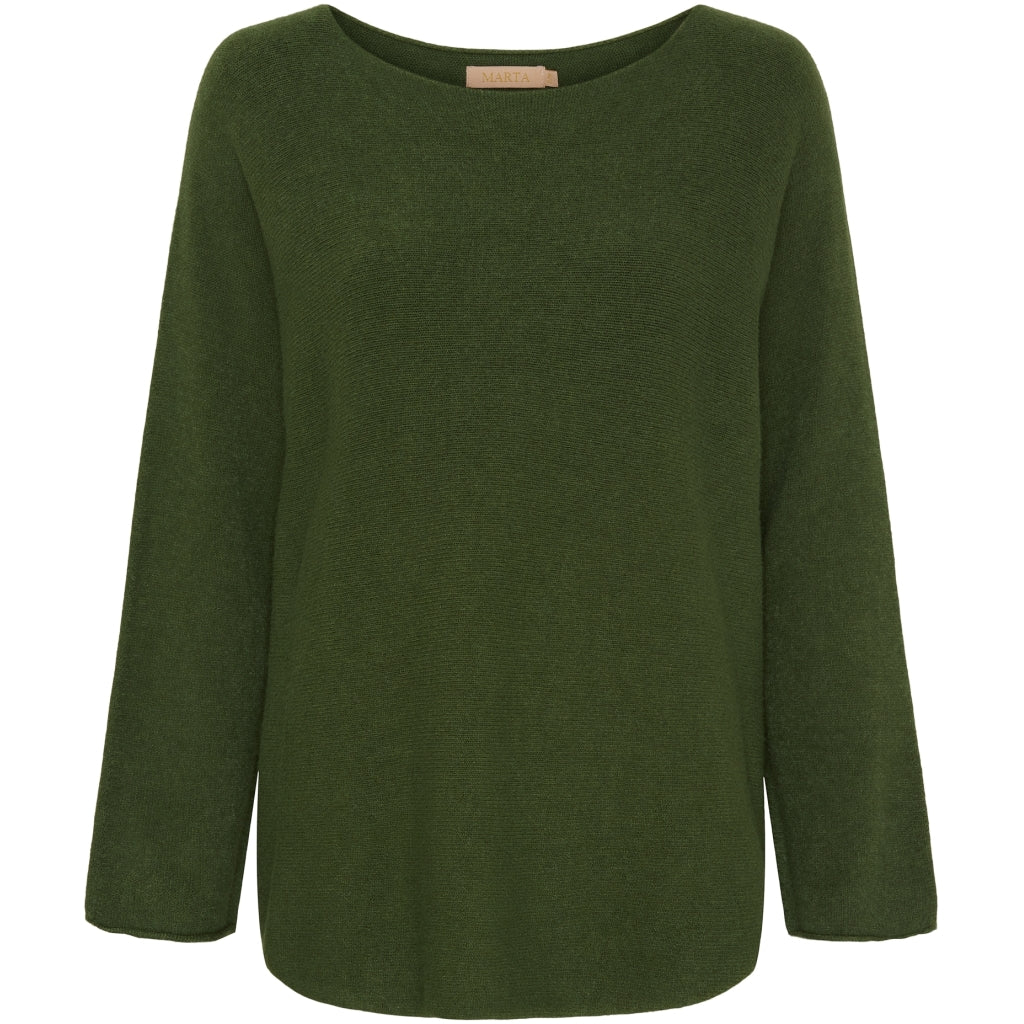 Marta Du Chateau Pulli Shirt Pullover L / XL Dunkelgrün