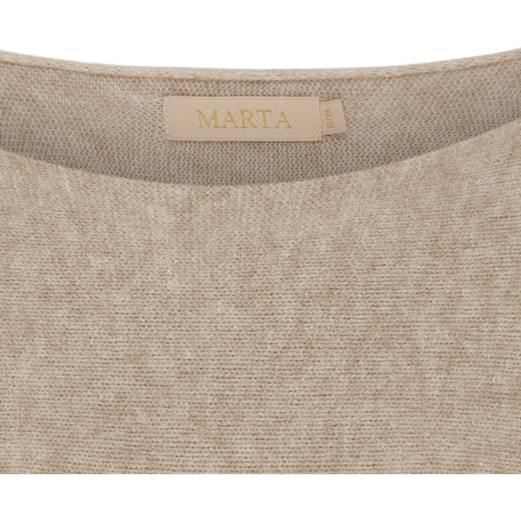 Marta Du Chateau Pulli Shirt Pullover L / XL Medium Beige