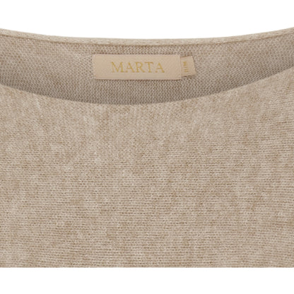 Marta Du Chateau Pulli Shirt Pullover L / XL Medium Beige