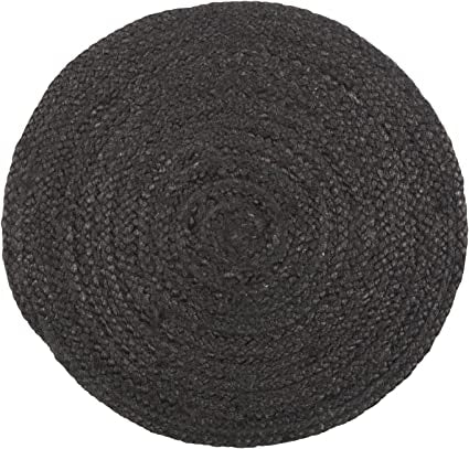 IB Laursen Tischset Untersetzer Platzset Jute Schwarz 35 cm