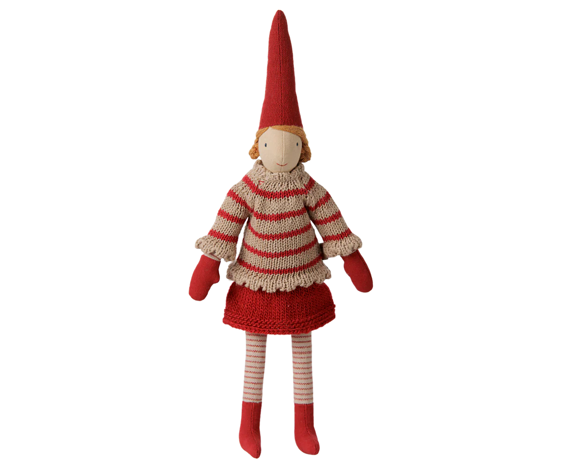 Maileg Pixy Gr. 2 Mädchen Rock Pulli 31 cm