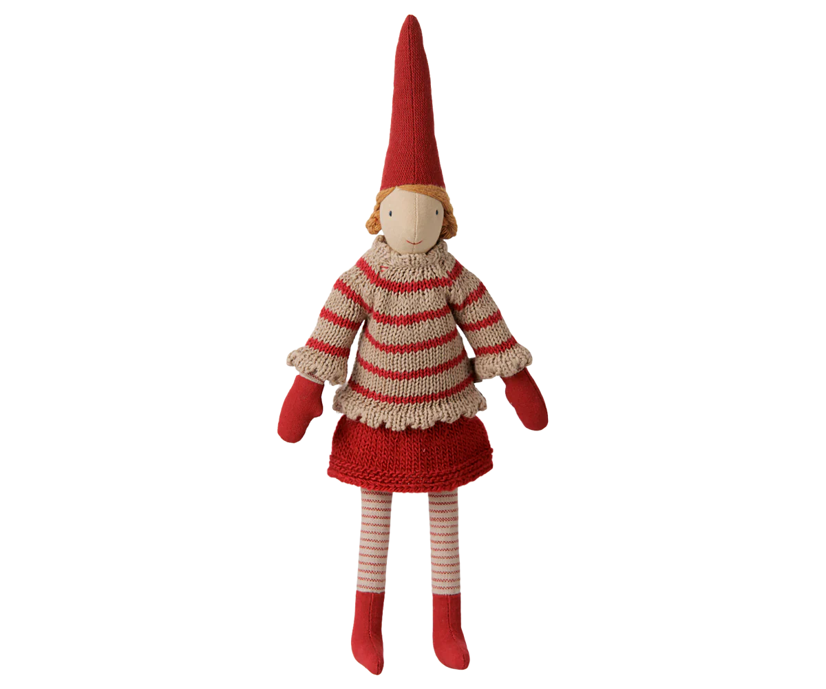 Maileg Pixy Gr. 2 Mädchen Rock Pulli 31 cm