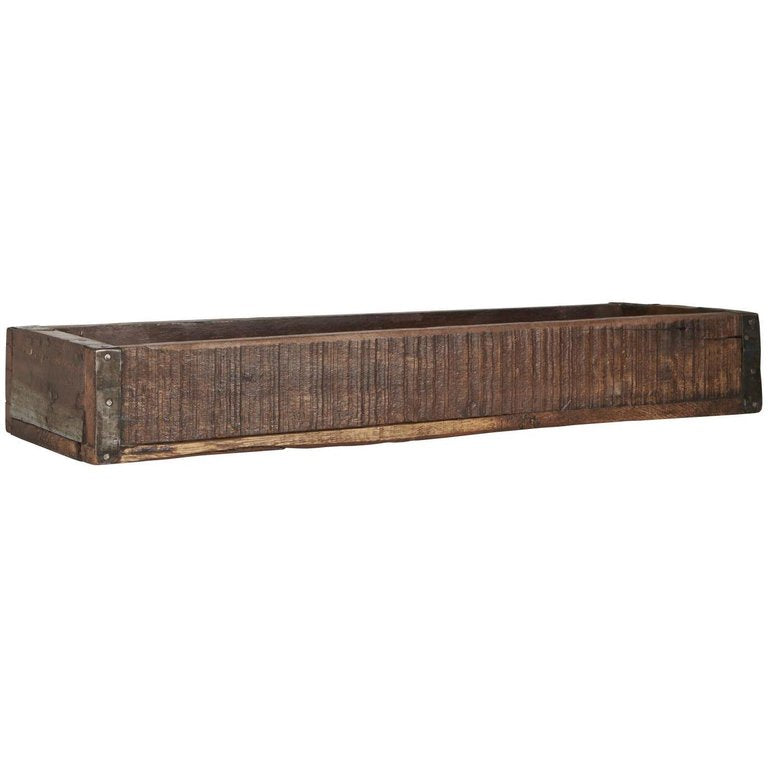IB Laursen Kiste Holz Unikat Altholz Braun 43 cm