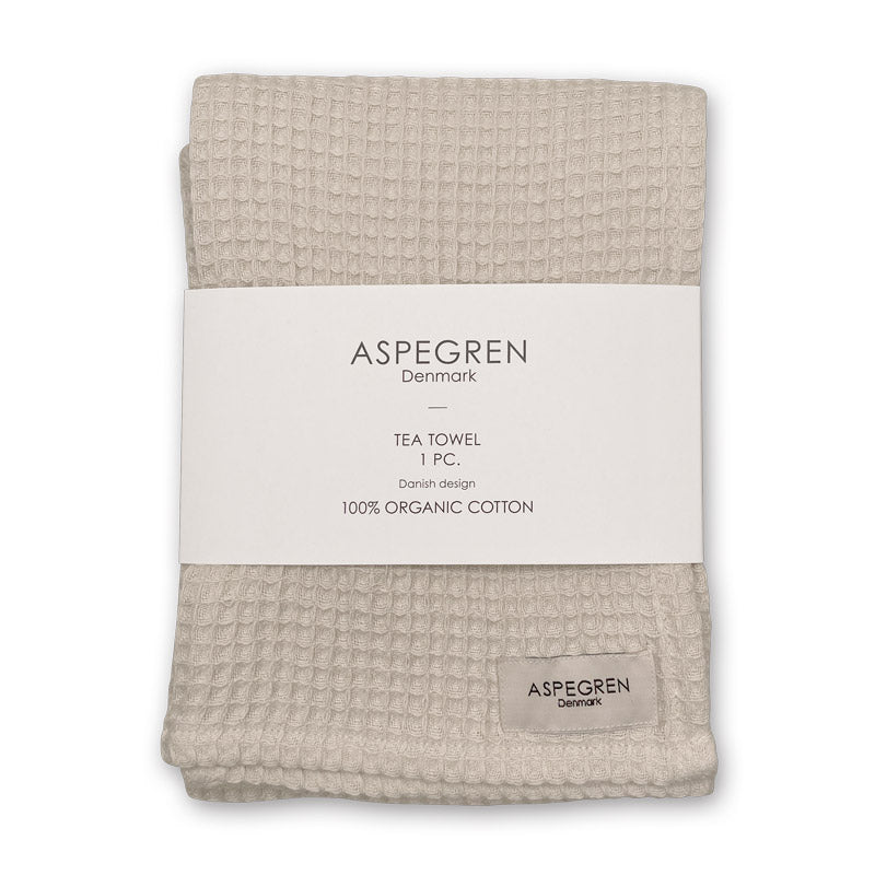 Aspegren Geschirrtuch North Öko Beige Creme