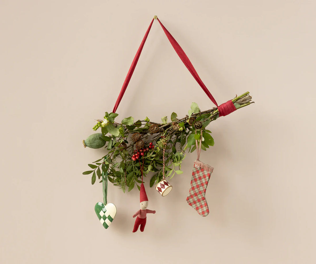 Maileg Ornament Trommel 3 cm Rot